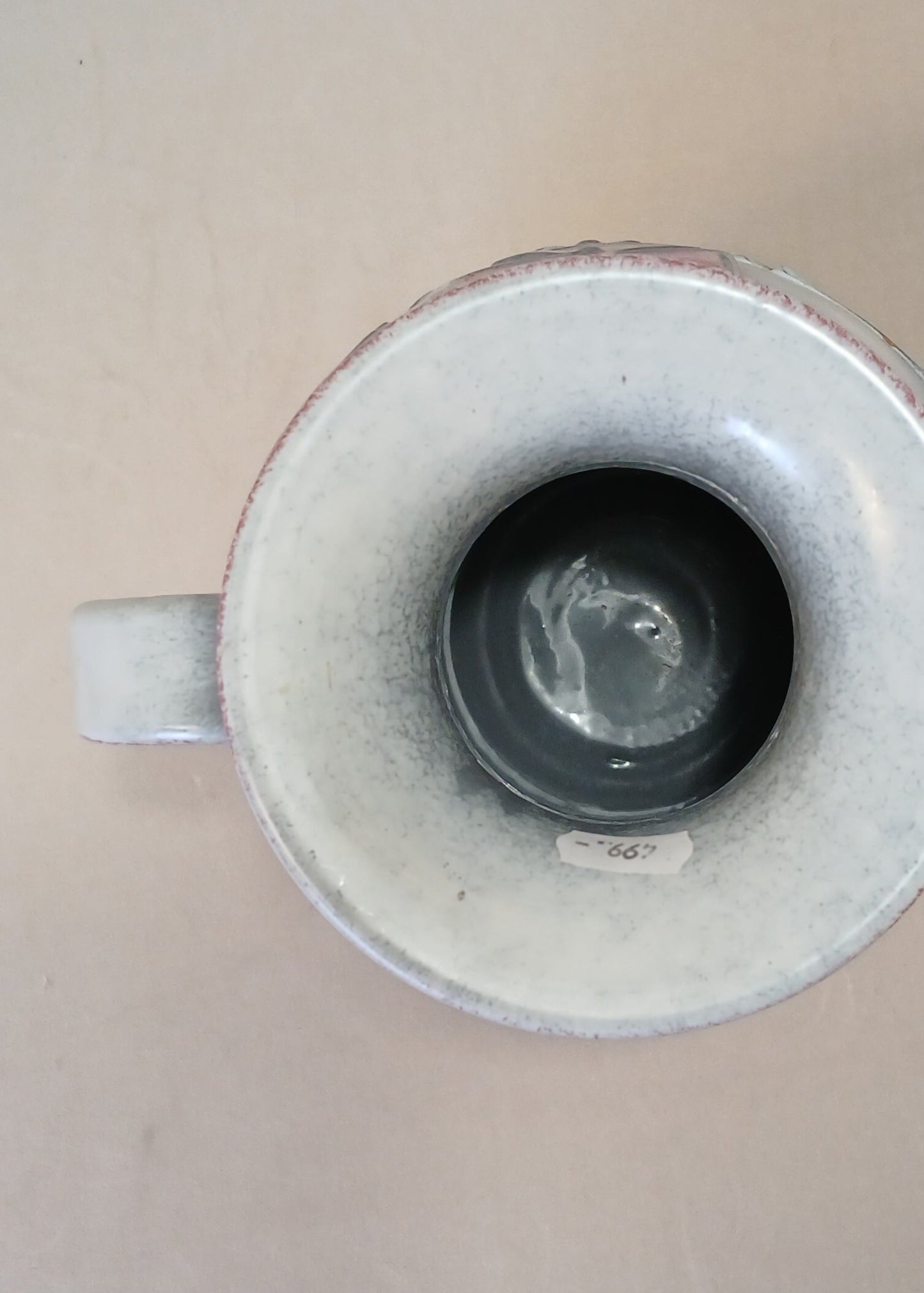 Stor Rosa keramikk vase
