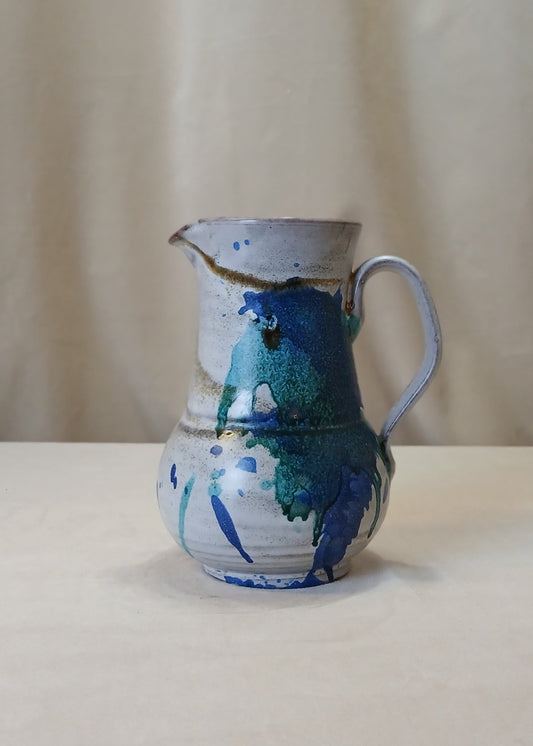 Blå og turkis Keramikk mugge