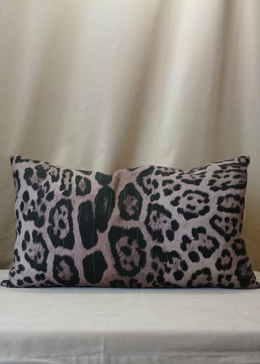 Stor Rosa Leopard Pute