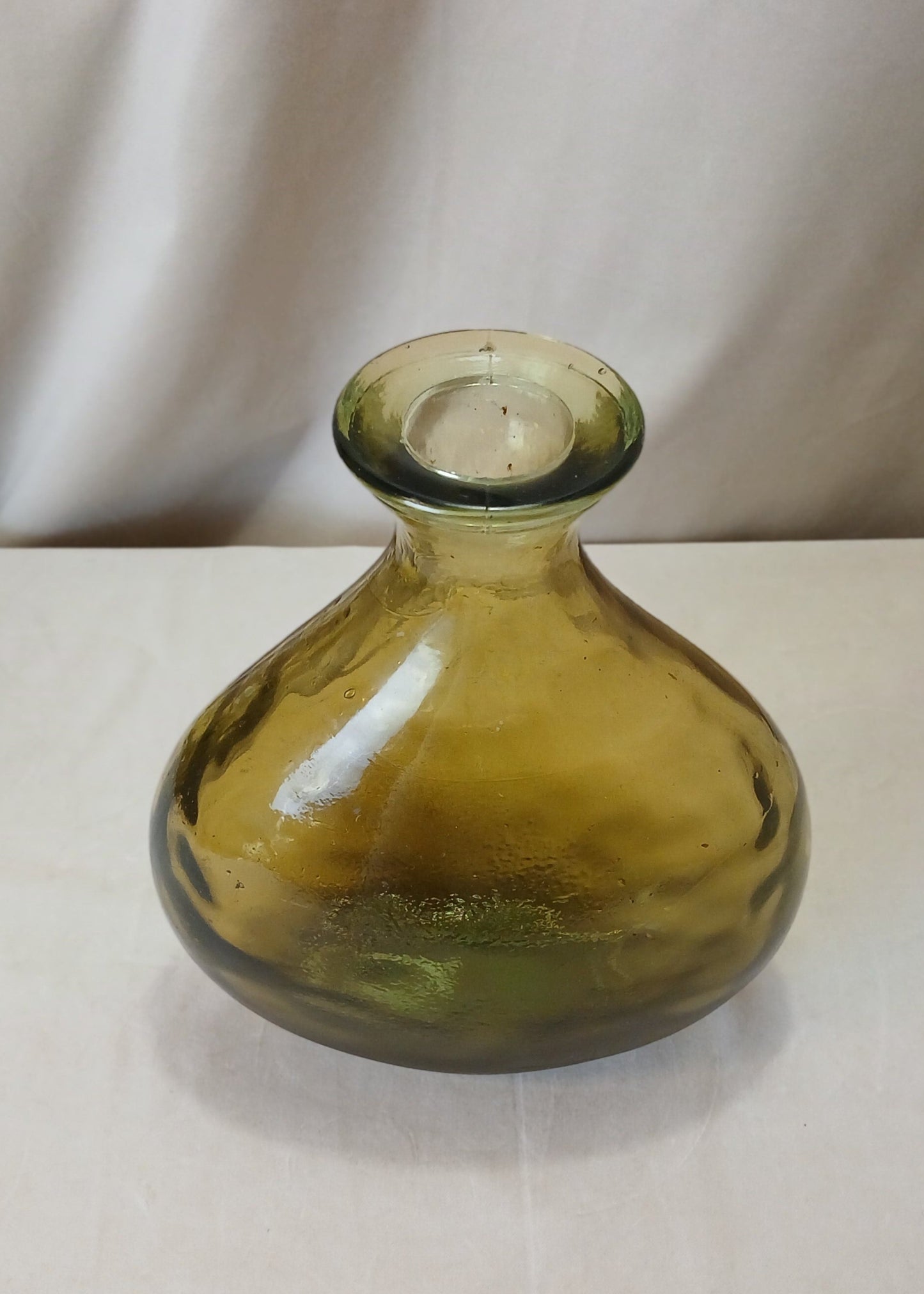 Grønn glass vase