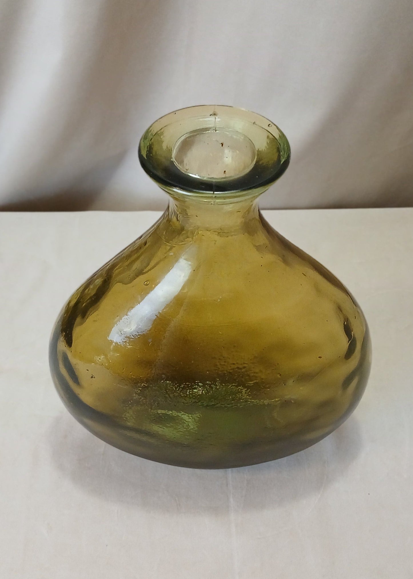 Grønn glass vase