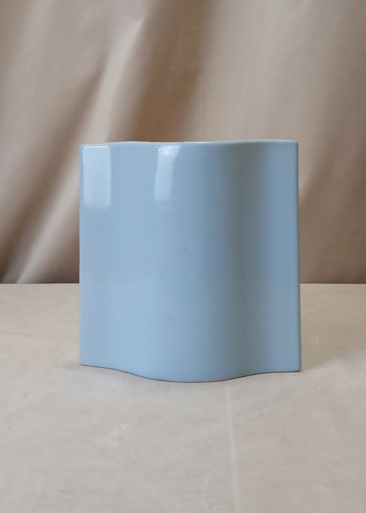 Lyse Blå vase fra Høganes keramikk