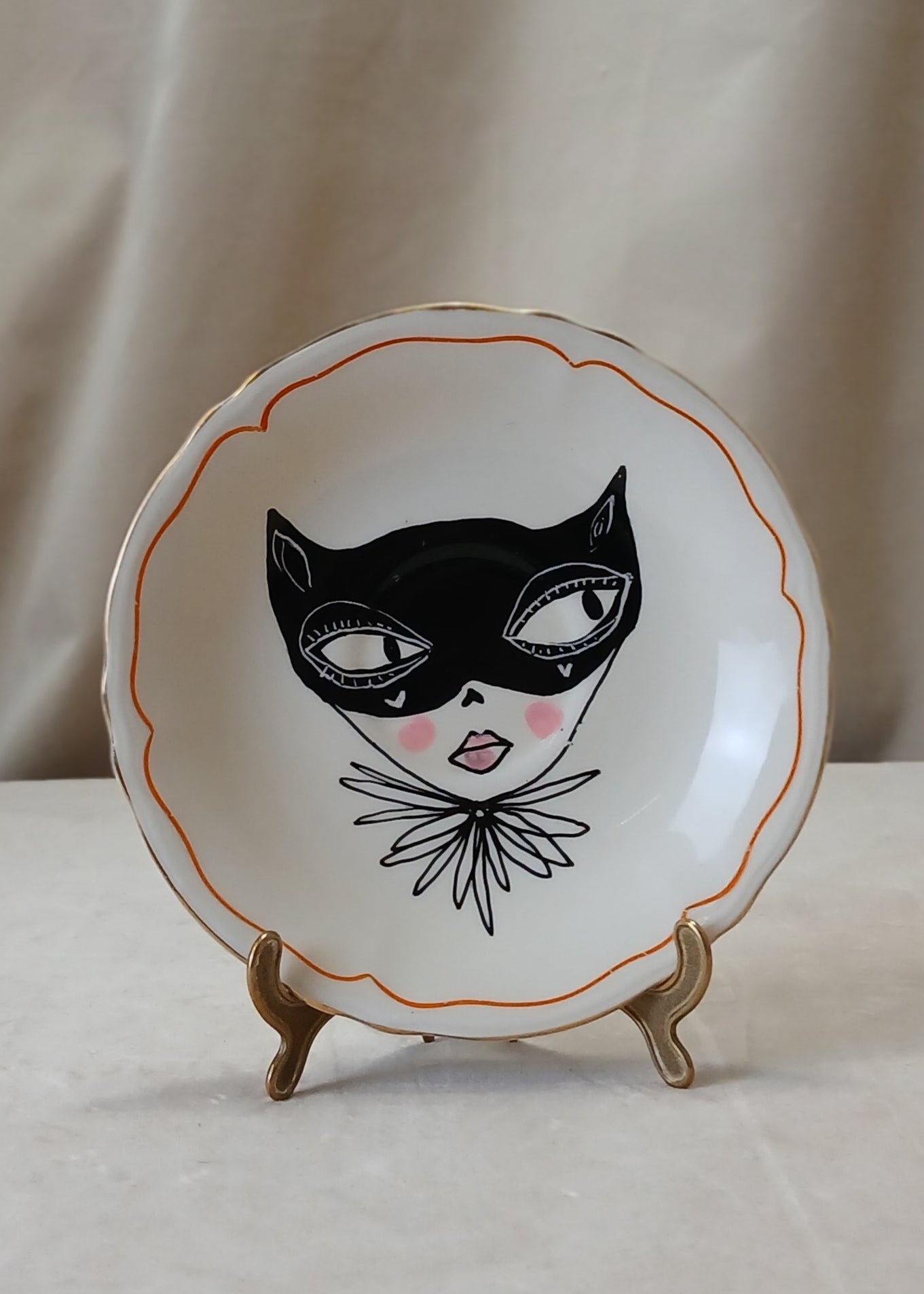 "The crazy Ladycat" By Dish-Art