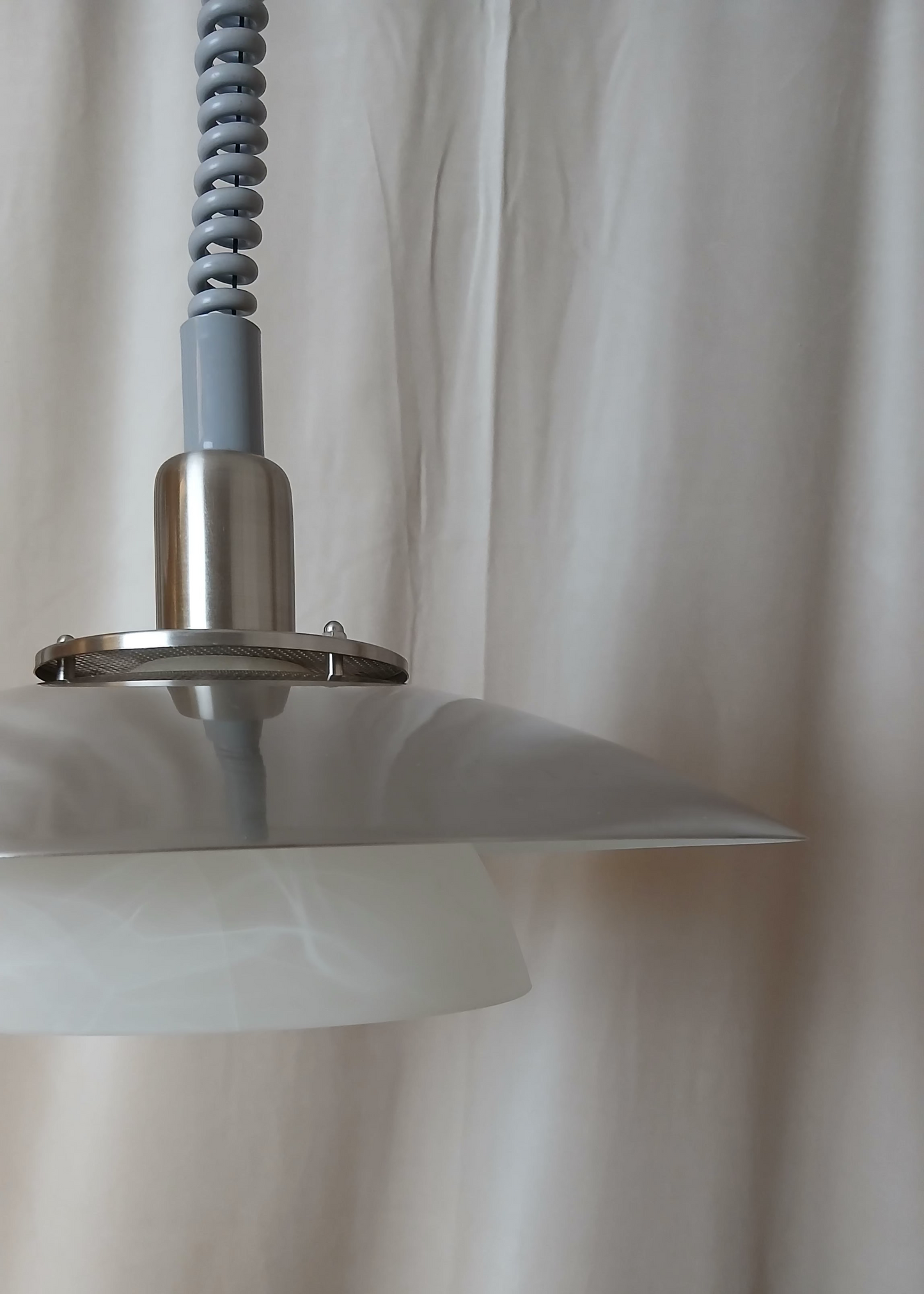 Messing lampe fra 80-tallet