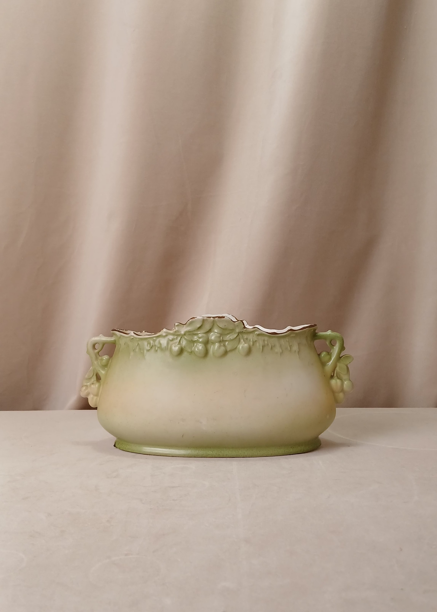 Gul-grønn vase