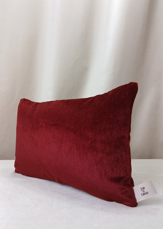 Burgunder Liten Pute