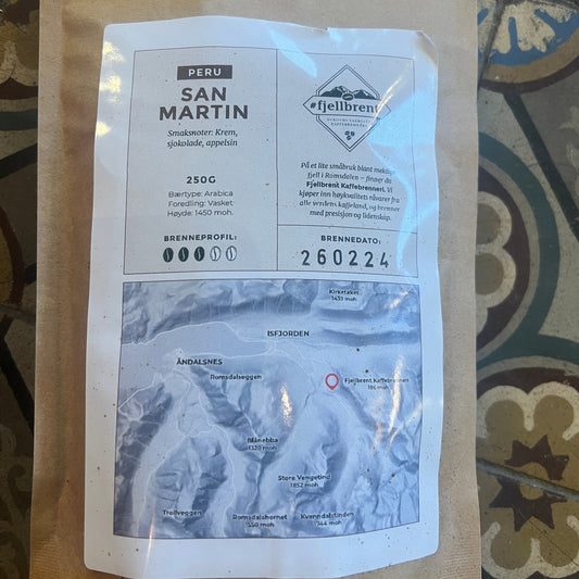 San Martin Espresso Kaffi, 250g
