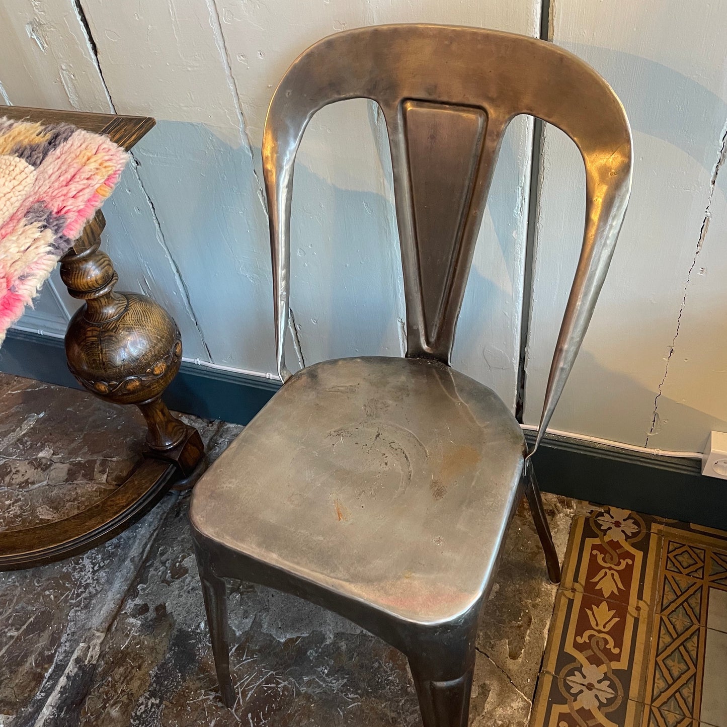 Metall stol