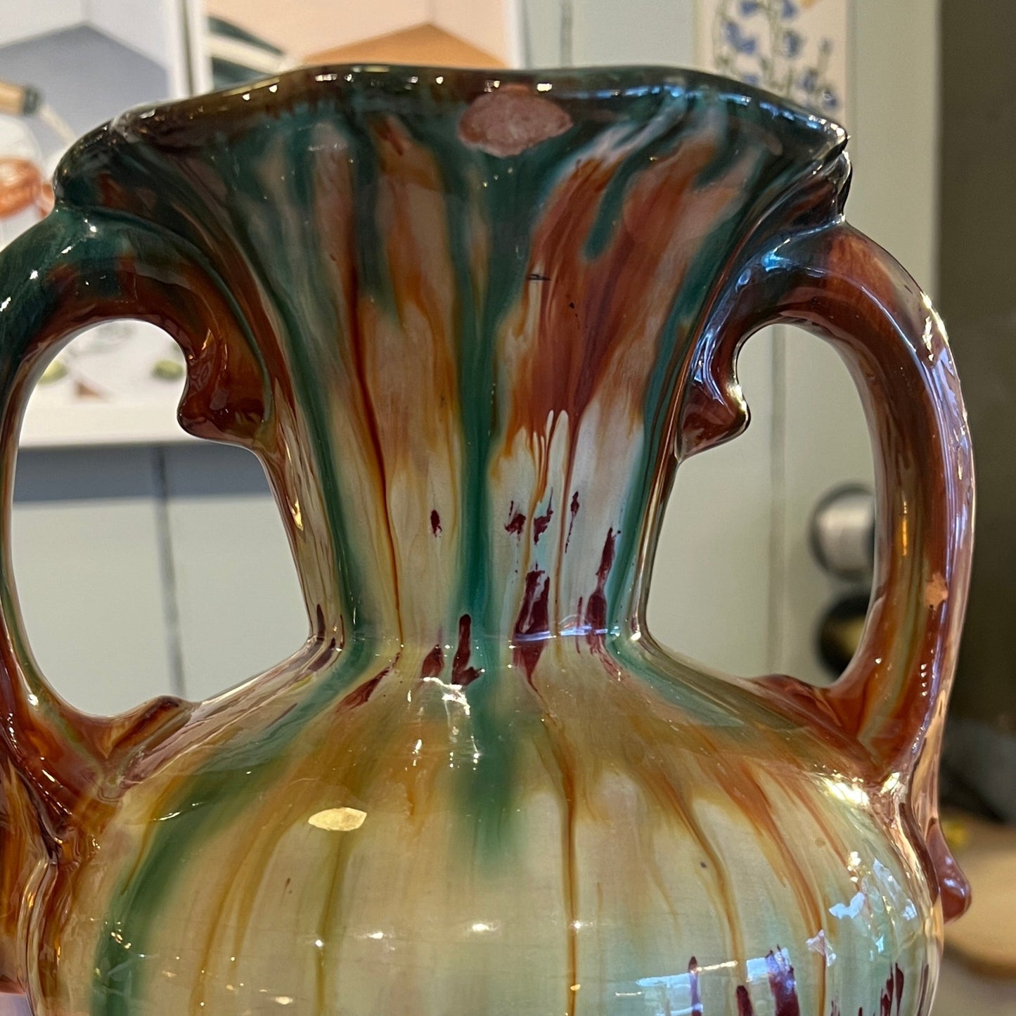 Keramikk vase fra Norske Borg Keramikk