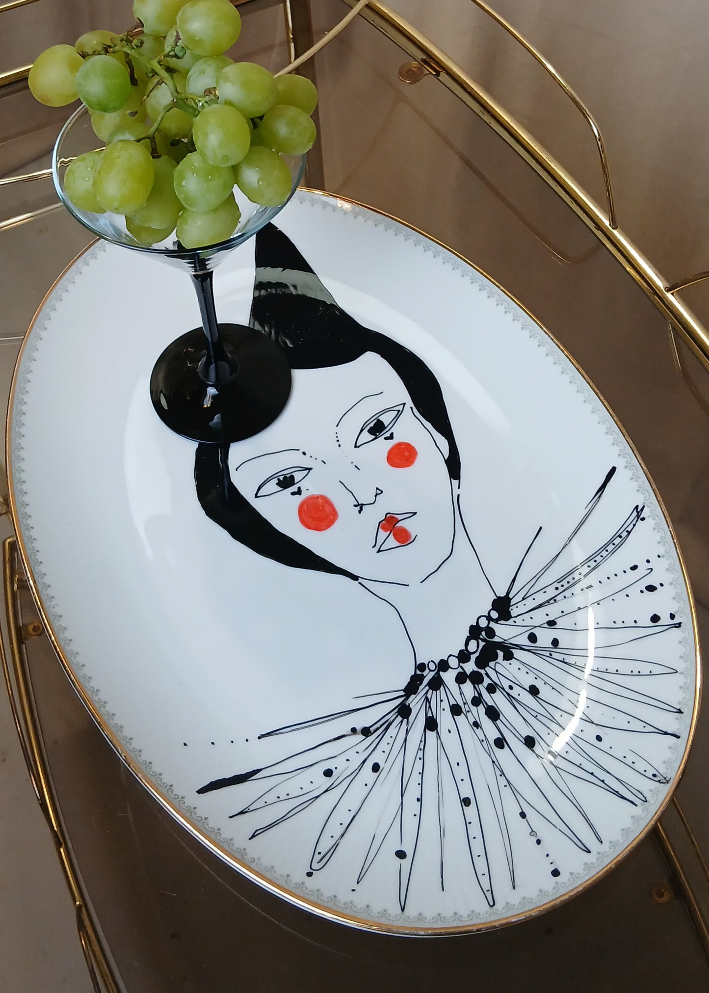 Kunstneren Gurdish Haugsdal, kjent som "Dish"er Britisk, men bor og jobber i Bergen.