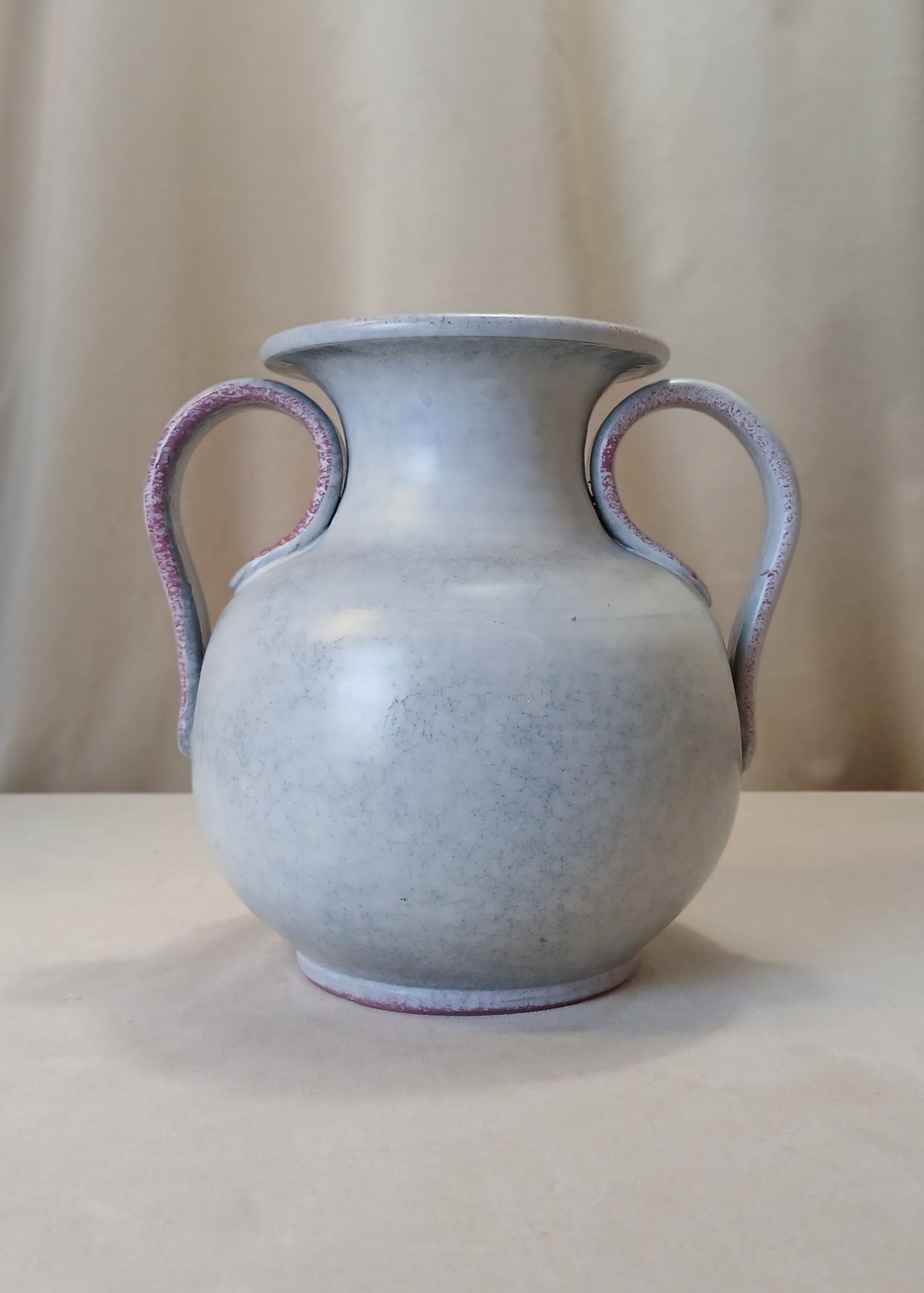 Stor Rosa keramikk vase