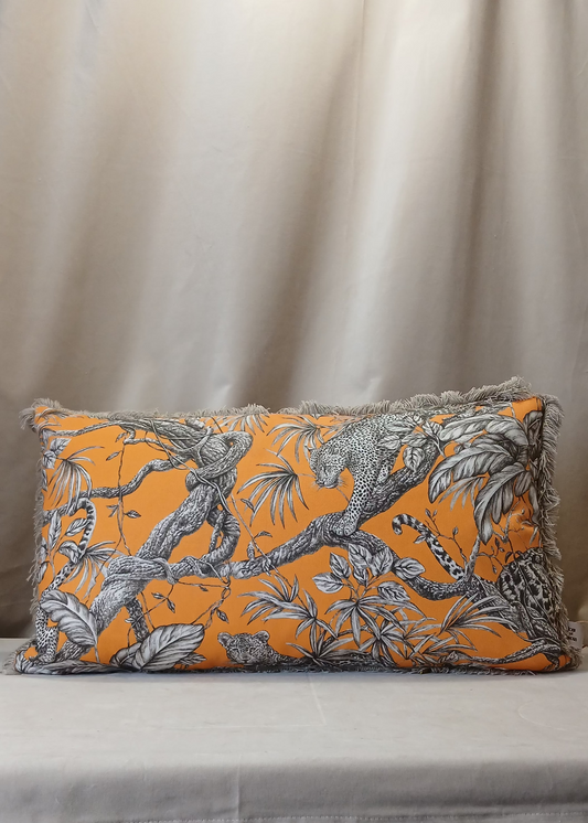 Orange Leopard Pute