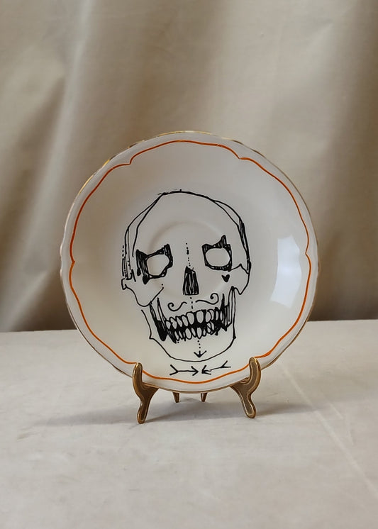 "Skull" By Dish-Art