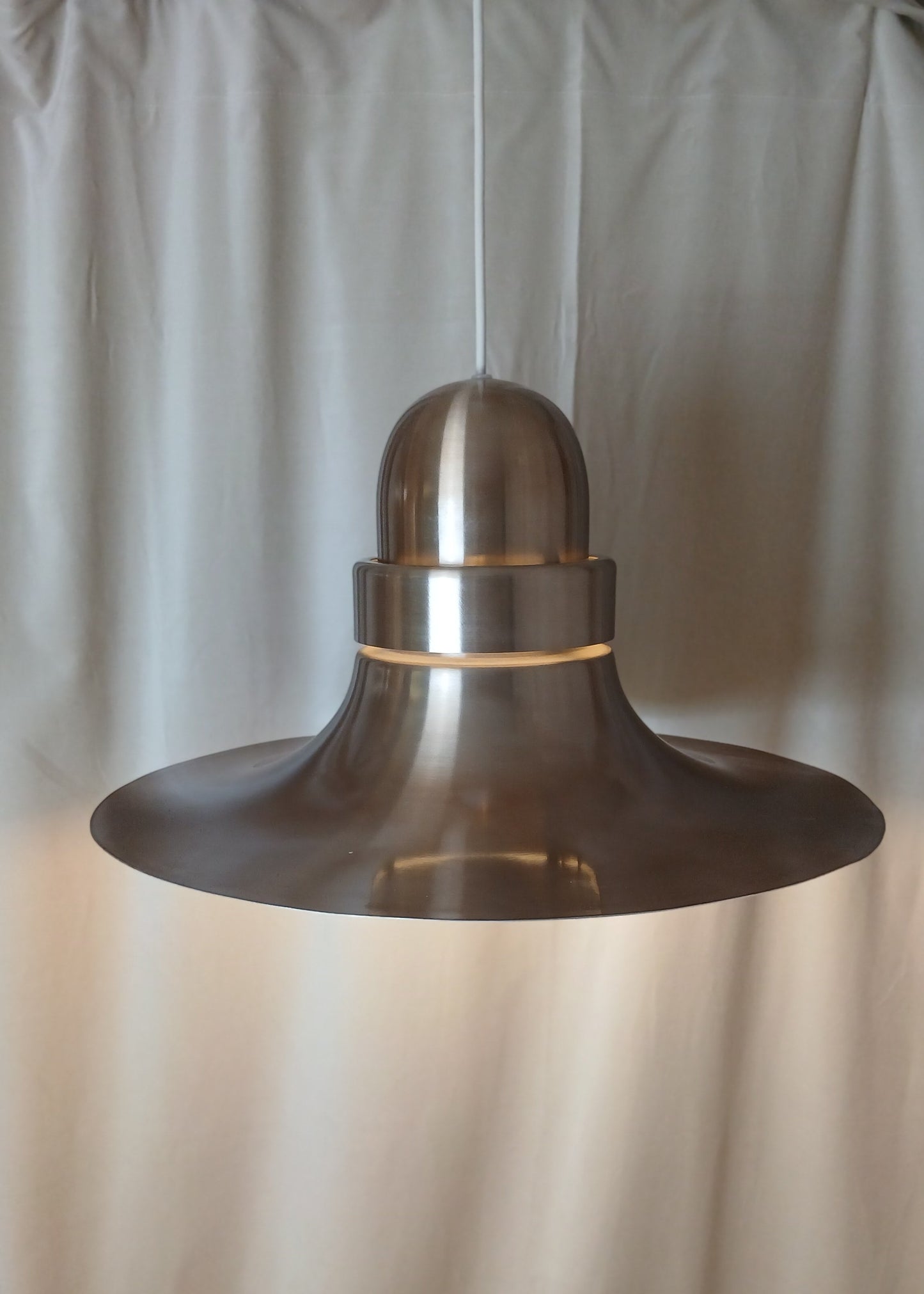 Messing lampe 1960