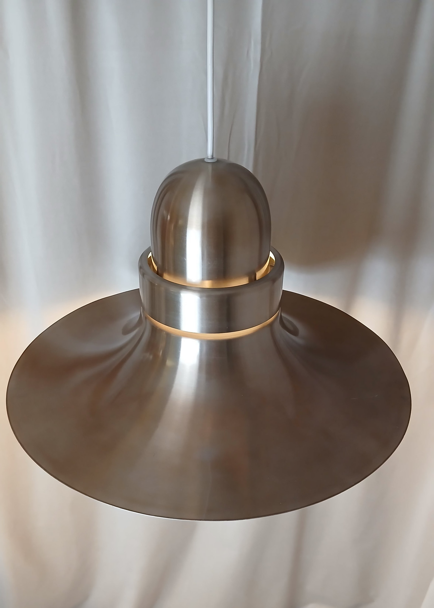 Messing lampe 1960