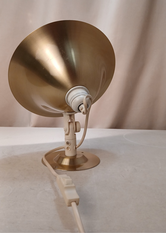 Messing vegglampe