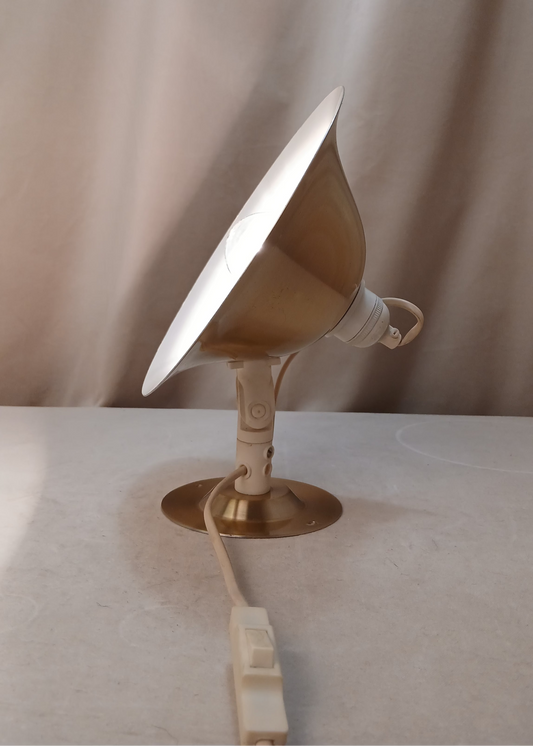 Messing vegglampe