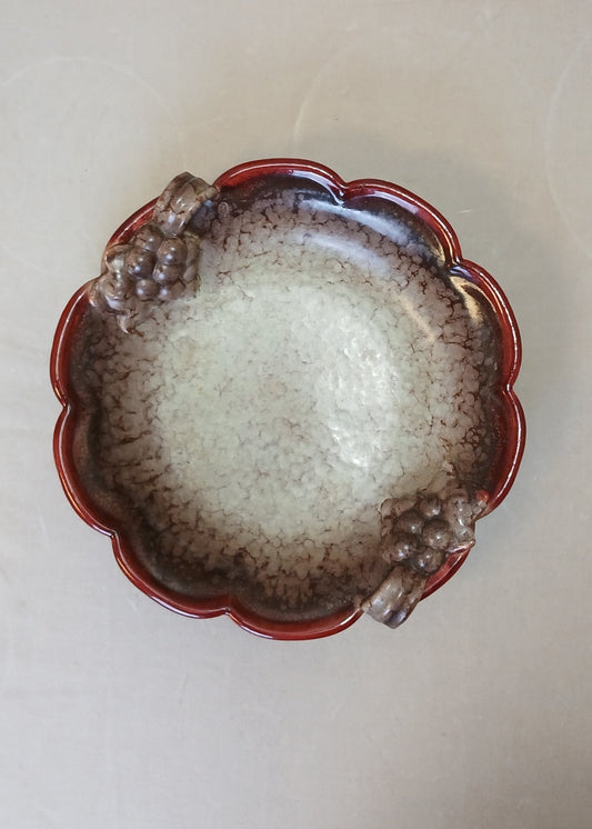 Burgunder keramikkfat