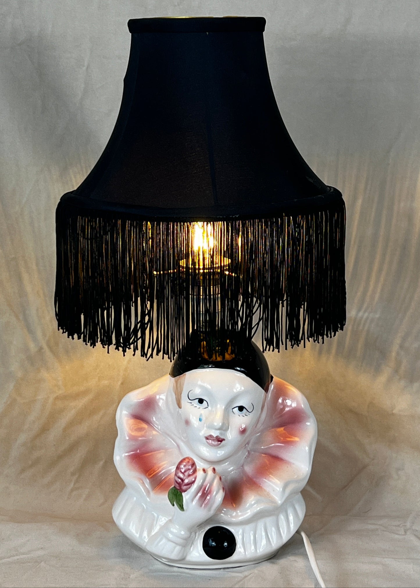 Pierrot klovnelampe