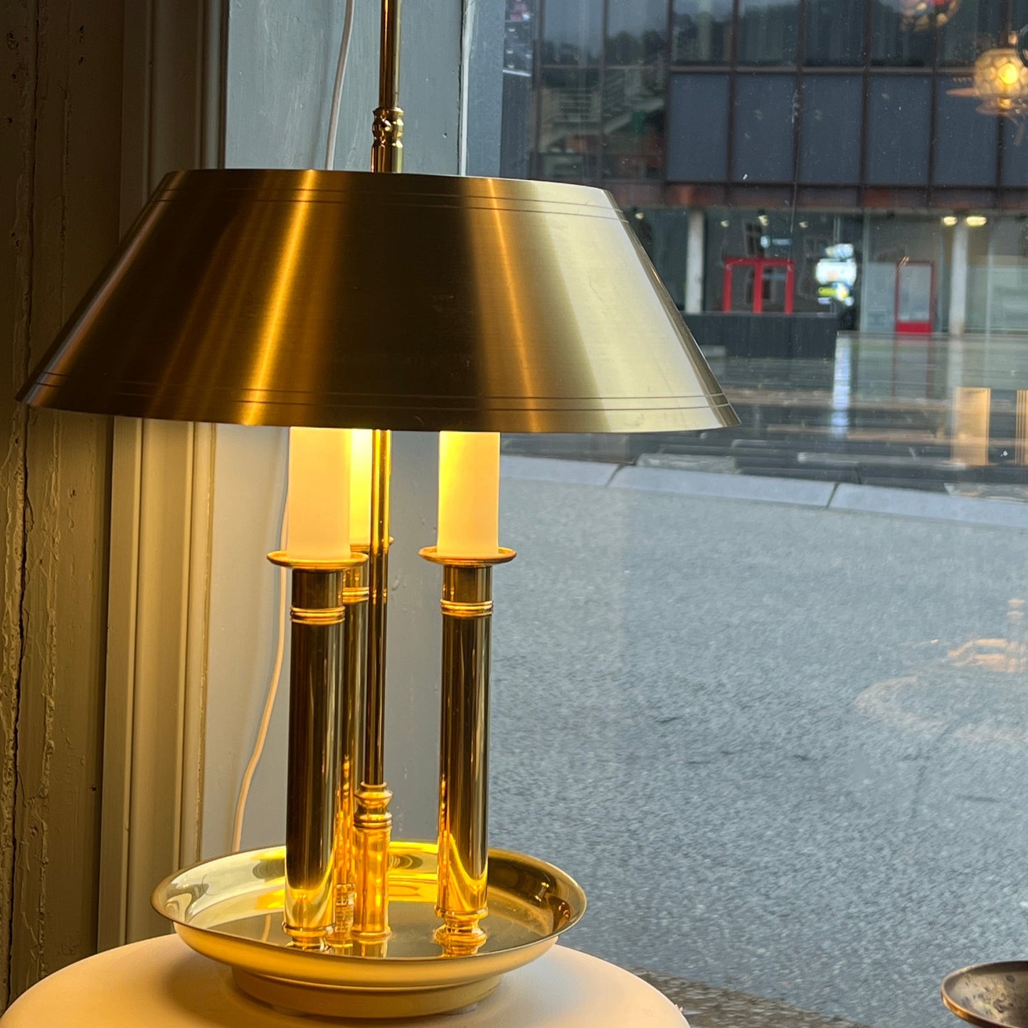 Messing lampe