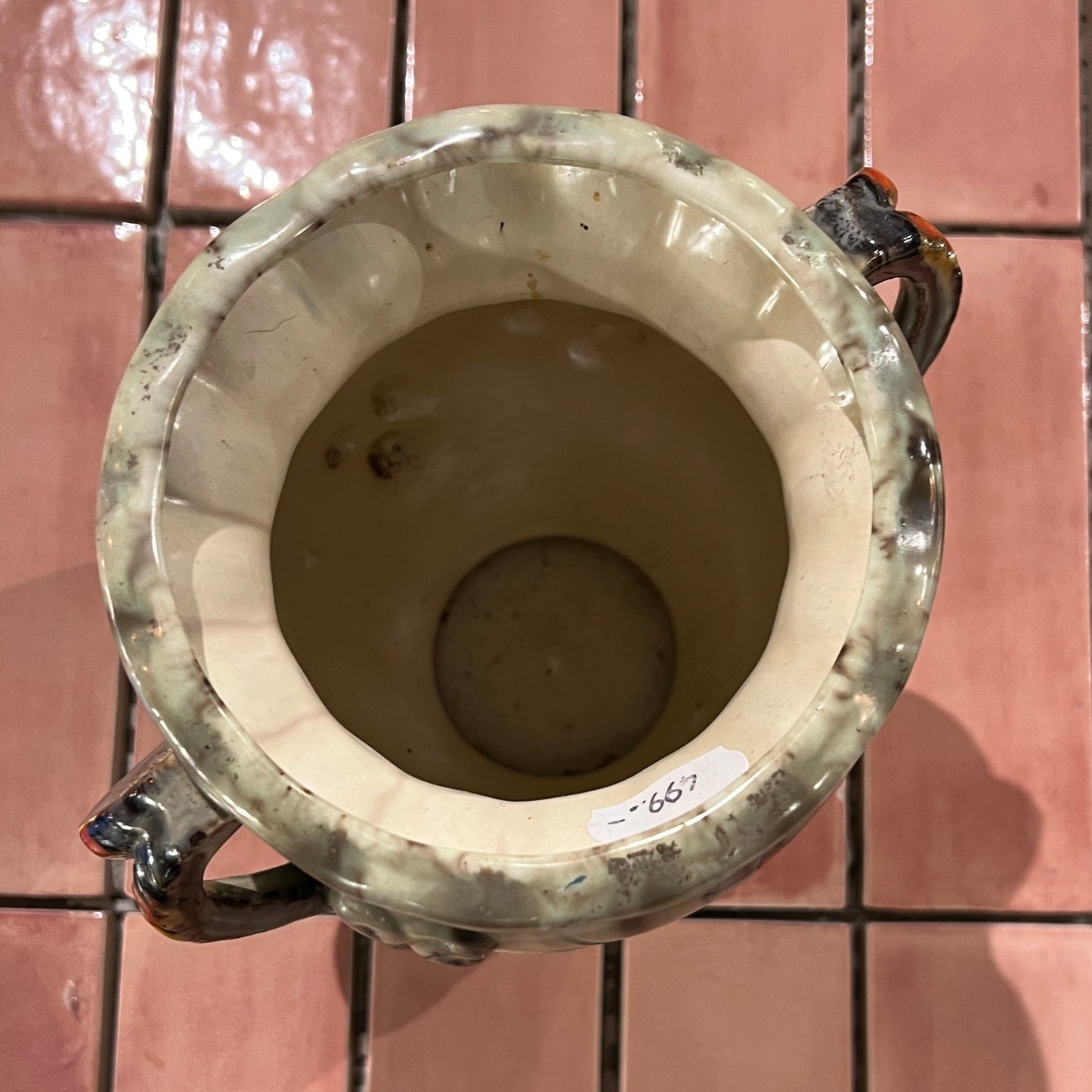 Grå Keramikk vase
