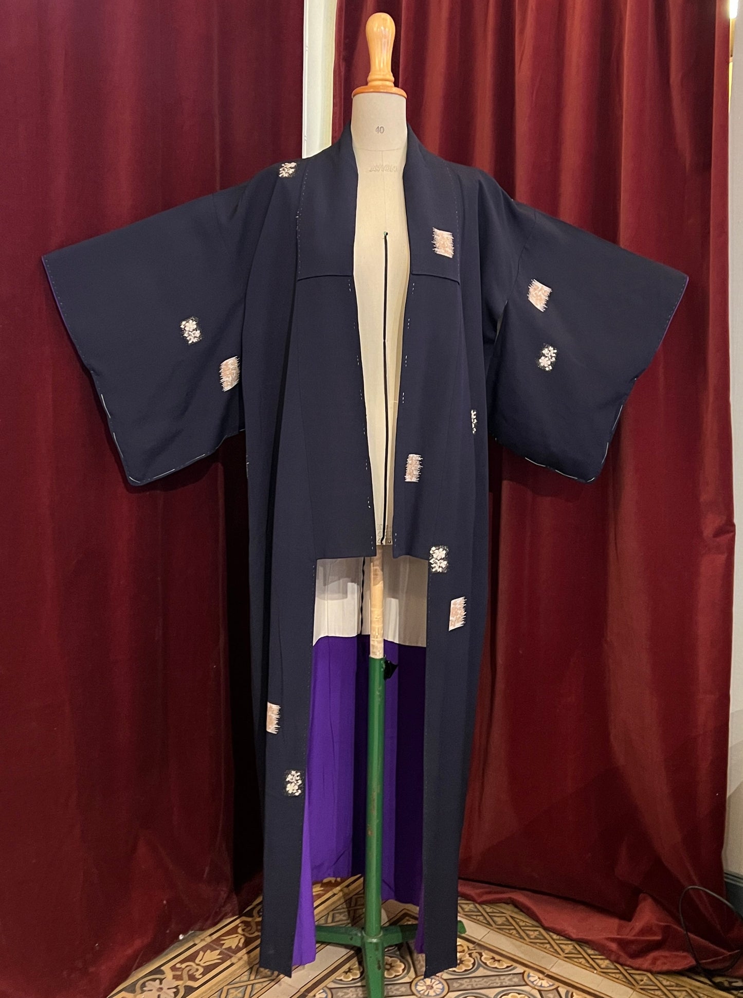 Lilla lang Kimono