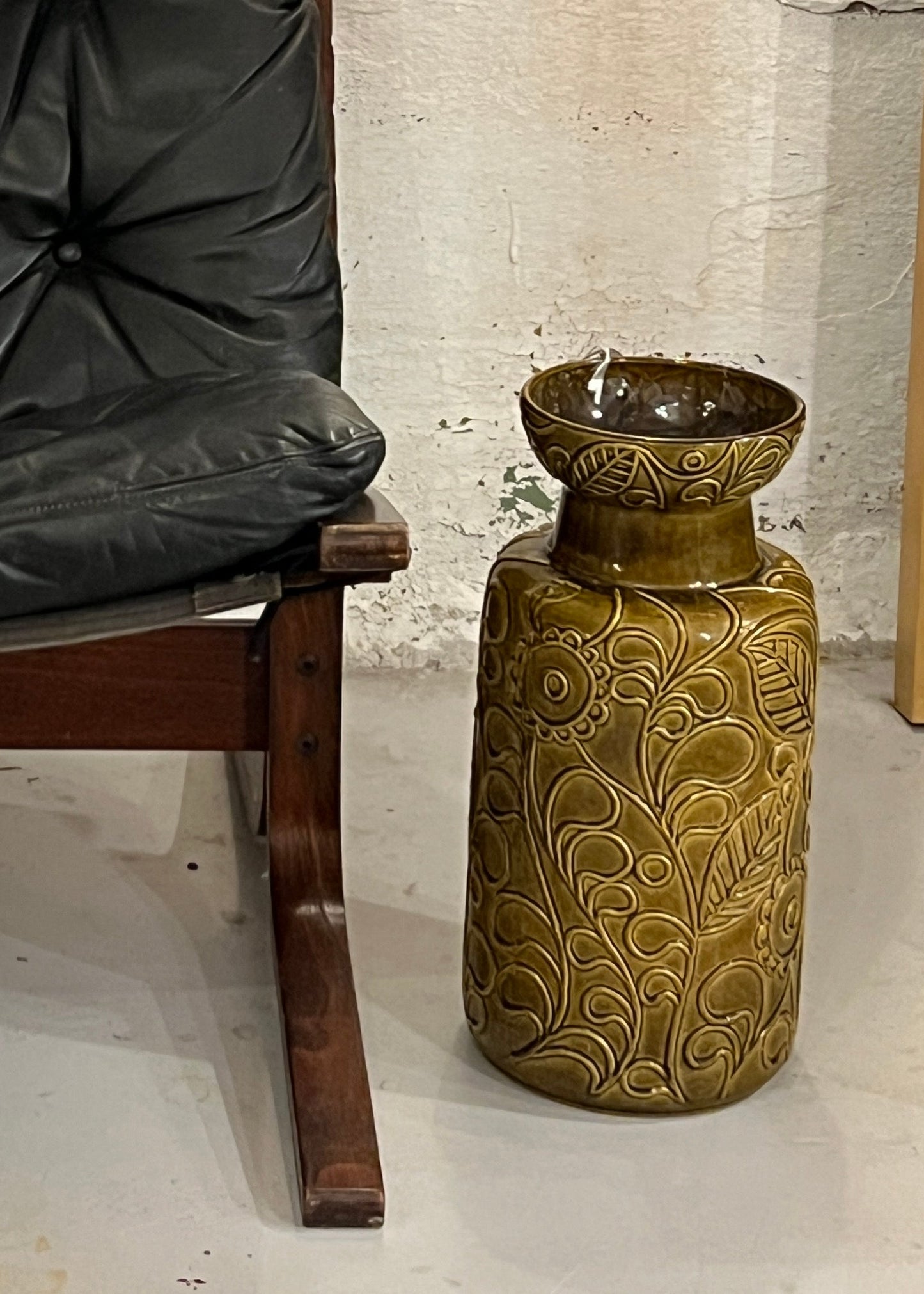 Grøn westgermany vase