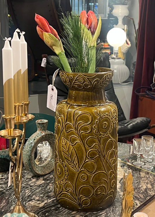 Grøn westgermany vase